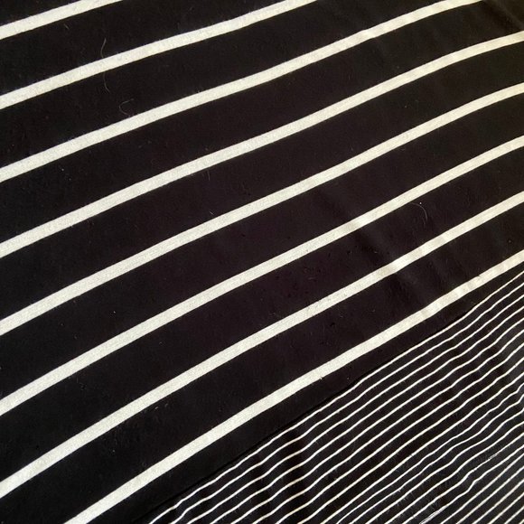 BCBGMAXAZRIA hi low striped tunic - Picture 3 of 11
